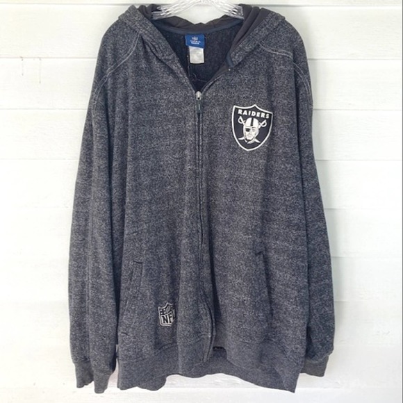 Reebok Other - Reebok Onfield Raiders Zippered Hoodie 2xl